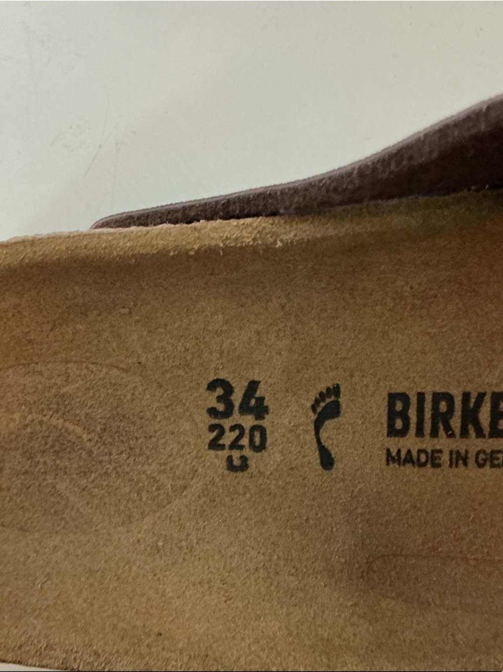 Birkenstock Arizona Two-Strap Sandals in Taupe Brown with Copper Buckles - Picture 9 of 9